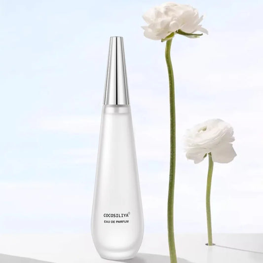 100ml Women’s Elegant Floral Eau De Parfum Long Lasting Fresh Floral Woody Fragrance with Lotus Rose Peony Amber and Musk