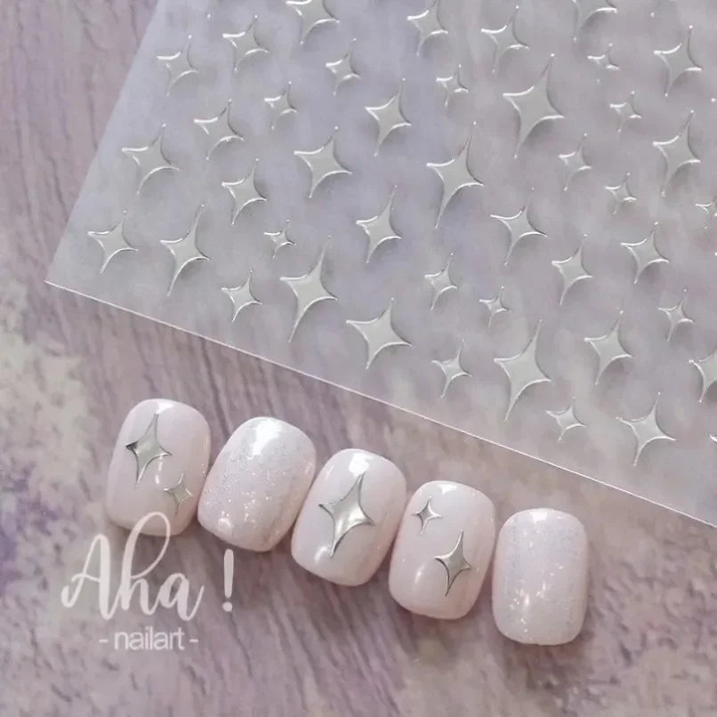 3D Small Bow Ribbon Bowknot Y2K Nail Sticker MIni Kawaii Japanese Adhesive Decals Nail Art Manicure Decorations DIY