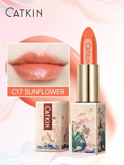 CATKIN SPARKLING LIP BALM MOONLIGHT COLOR-CHANGING LIP STICK - NEW SERIES