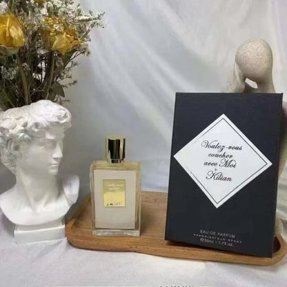Luxury Unisex Perfume 50ml 12 Long Lasting Oriental Floral Spicy Woody Scents for Men Women Elegant Signature Gift Fragrance