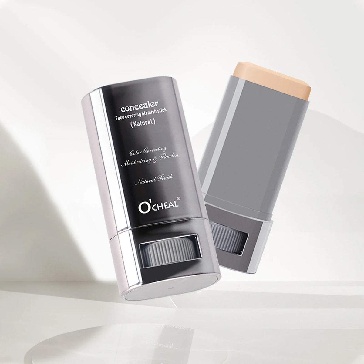 Ocheal Face Foundation Contour Stick Long-wear Lightweight Brighten Stick  Face Concealer Blemish Contouring Beauty Makeup