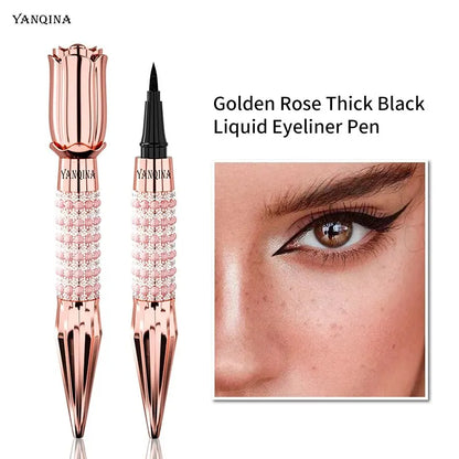 Yanqina Precision Liquid Eyeliner Pen - Waterproof Black