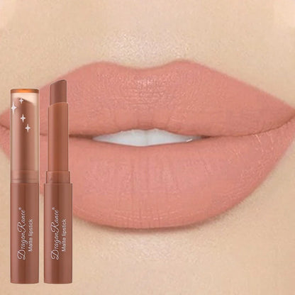 Nude Matte Lipstick Waterproof Lip Sticks Not Fading Sexy Red Velvet Lipsticks for Women Make Up Long Lasting Lip Cosmetics