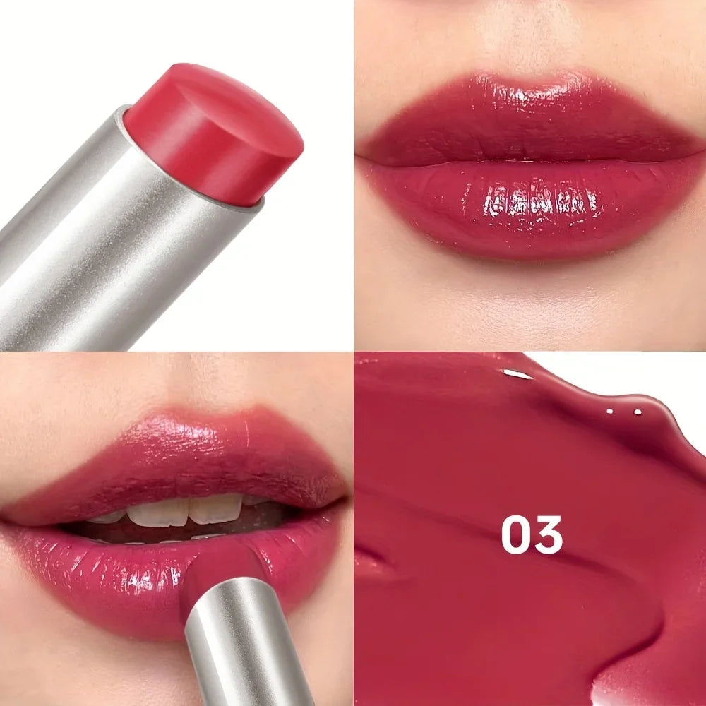 Hydrating Long-Lasting Pudaier Berry Shine Lipstick Set - Creamy Texture for Plump Lustrous Lips, Non-Sticky Finish for All Skin