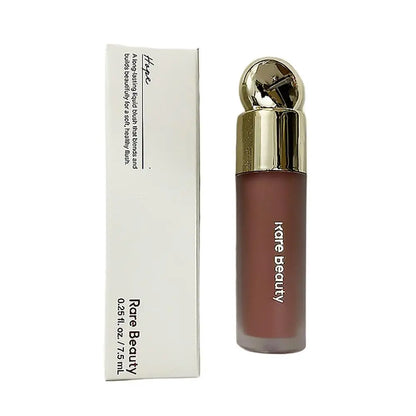 11 Color Matte Liquid Powder Blusher, Lip and Cheek Dual-Use Powder Blusher, Low Saturation, Natural Moisturizing Facial Makeup