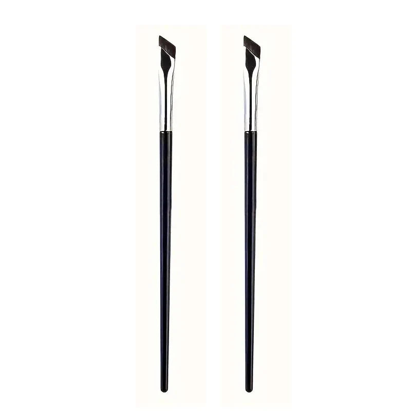 2/5Pc Karsyngirl Upgrade Blade Eyeliner Brush Ultra Thin Fine Angle Flat Eyebrow Brush Under The Eyes Place Precise Detail Brush