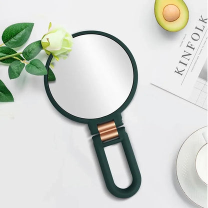 New 2/5/10/15x Magnifying Makeup Mirror Women's Pocket Mirror Small Folding Mirror for Table HUAZJ06