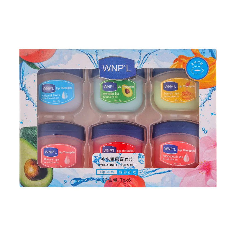 8/6/4PCs Lip Balm Moisturizing Lipstick Base Moisturizer Makeup Natural Plant Anti-Cracking Lip Care Petroleum Jelly Lip Balm