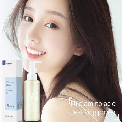 120ml Amino Acid Facial Cleanser, Deep Gentle Cleansing, Oil Control, Purifying Cleansing Honey Face Exfoliator
