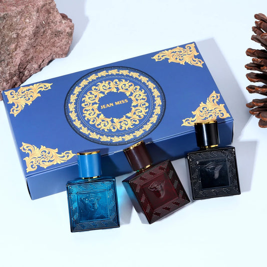 30ML*3 Perfume Luxury Gift Set Woman Fresh Cologne Woody Eau De Toilette Parfume Floral Scent Lasting Pheromone Light Fragrance