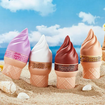 Cute Ice Cream Shaped Perfume For Women, Sweet Fruity Floral Vanilla Fragrance, Long Lasting Eau De Toilette, Unique Gift 50ml