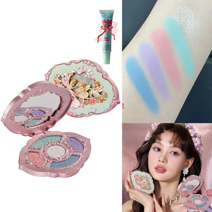 Flower Knows Chocolate Wonder-Shop 8-Color Eyeshadow Palette