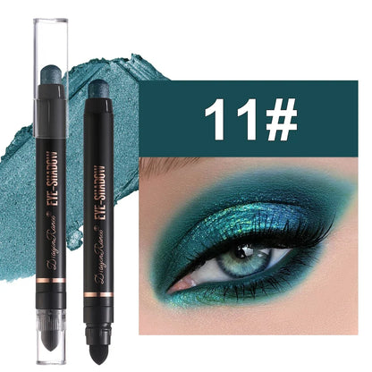 Eyeshadow Pen Pearlescent Eyeshadow Versatile One-Swipe Application Non-Smudging Waterproof Eyeshadow Highlighter Delicate Silky Smooth with Fine Shimmer Eyeshadow Liquid