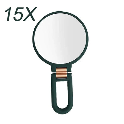 New 2/5/10/15x Magnifying Makeup Mirror Women's Pocket Mirror Small Folding Mirror for Table HUAZJ06