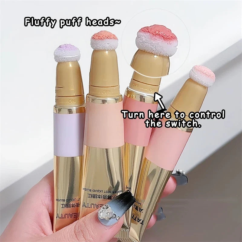 Air Sense Liquid Blusher Cute Strawberry Milk Purple Blush Matte Rubor Shading Contour Brighten Korea Dupe Makeup Women Cosmetic
