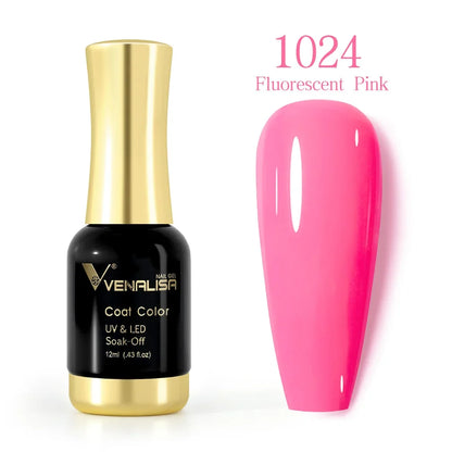 VENALISA Gel Lacquer 12ml 111 Colors CANNI Factory Nail Art Design Super Enamels DIY Soak off UV LED Organic Odorless Gel Polish