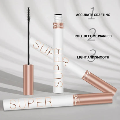 O'cheal 3D Silk Fiber Waterproof Mascara - Black Thickening