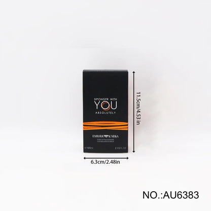 AUMEKA Perfume For Men Original Luxury Arabes Spray Parfum Pour Homme Woody Eau De Toilette Man Gift Makeup 65ml AU6383