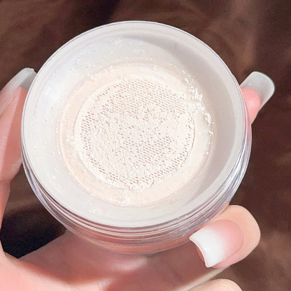 Loose powder oil control setting powder, lasting fresh matte mist setting powder, taking off and brightening is not easy to remo