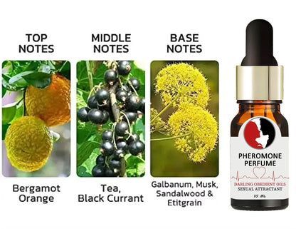 Pheromone Seductive Perfume Of Man To Attract Woman Charming Fragrance Women Flirting Dating Scent Long Lasting Body Spray