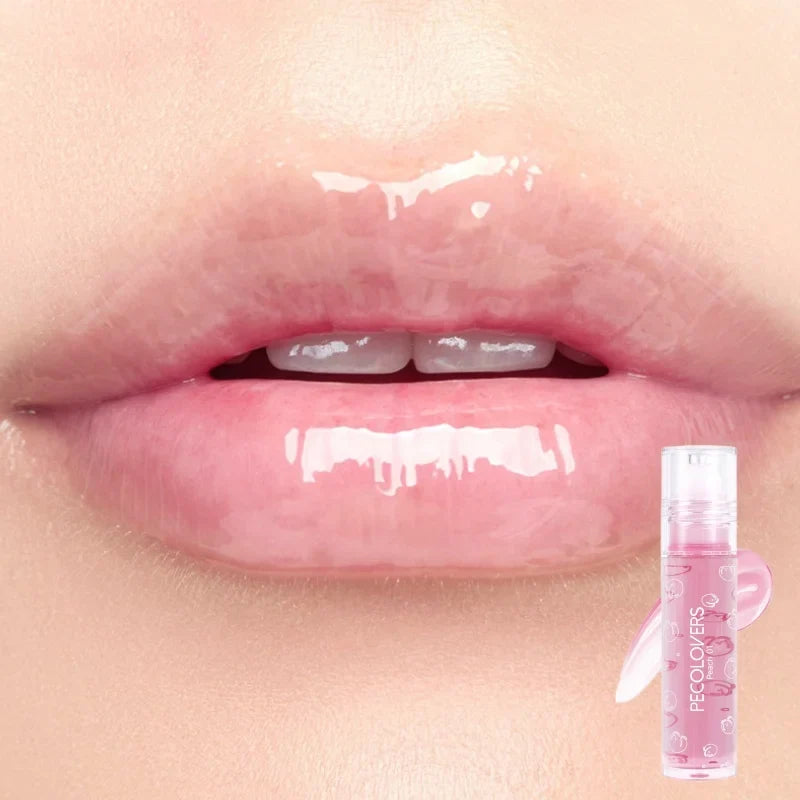Moisturizing Water Lip Gloss Transparent Mirror Crystal Jelly Glass Lip Oil Plumping Lipgloss Makeup Lip Care Cosmetics
