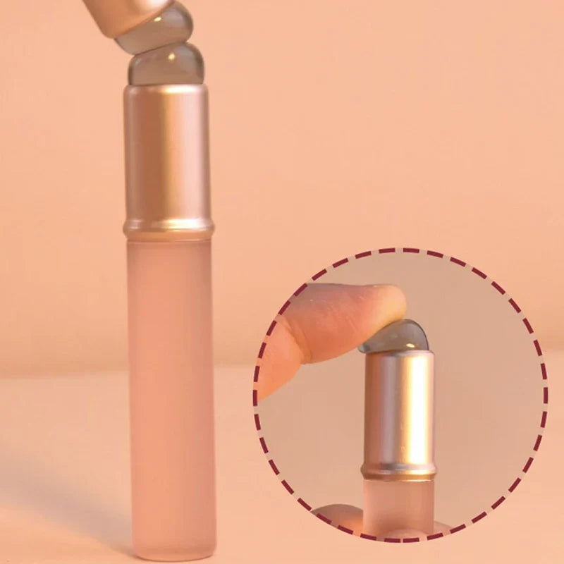 Wholesale1pc Smudge Brush Girls Tools Make Up Women Head Soft Lip Brush Pro Lipstick Silicone Round Cosmetic Brushes Application
