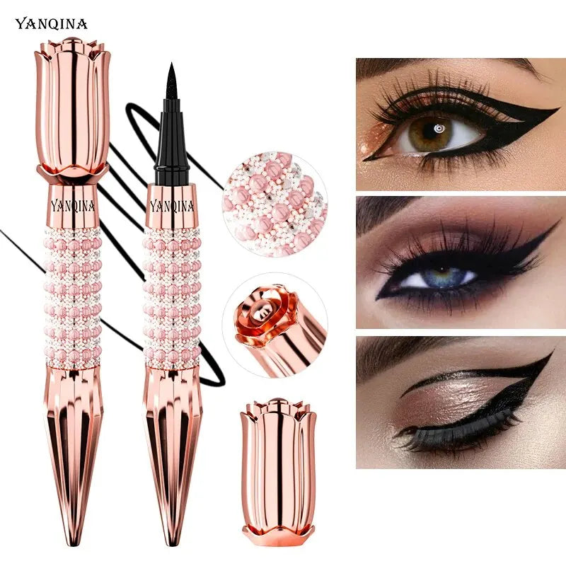 Yanqina Precision Liquid Eyeliner Pen - Waterproof Black