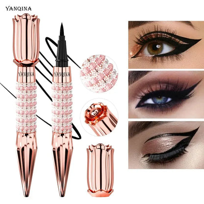 Yanqina Precision Liquid Eyeliner Pen - Waterproof Black