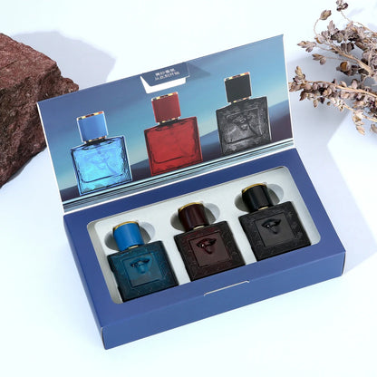 30ML*3 Perfume Luxury Gift Set Woman Fresh Cologne Woody Eau De Toilette Parfume Floral Scent Lasting Pheromone Light Fragrance