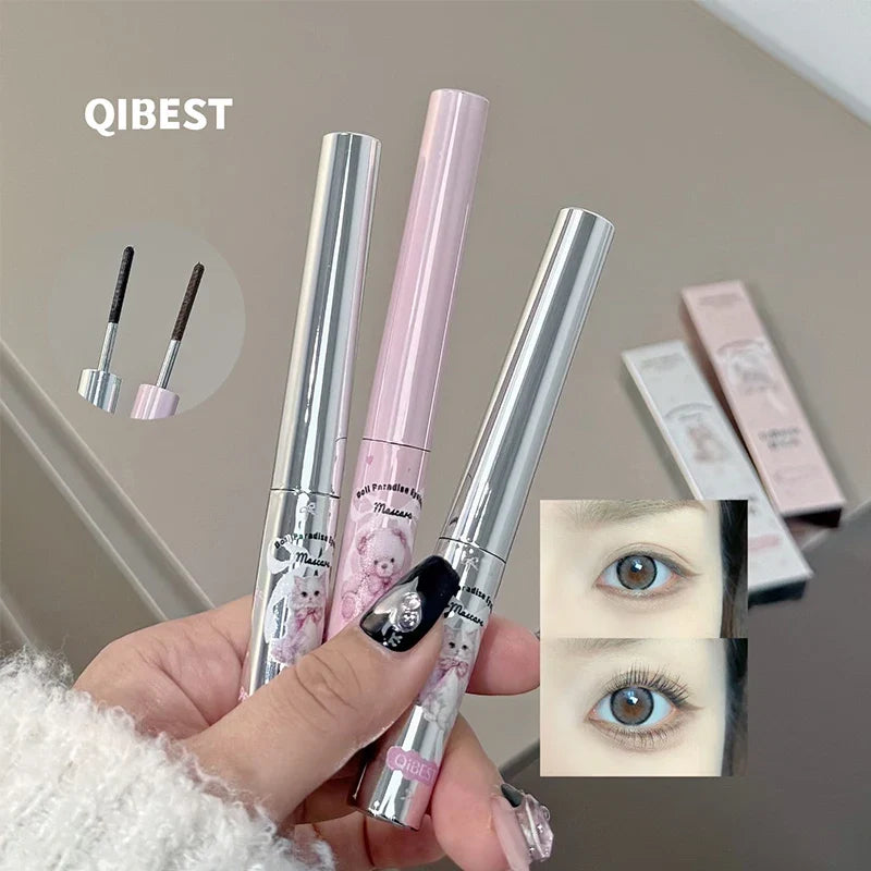 Waterproof Lengthening Mascara - Black Silk Fiber Lash Formula