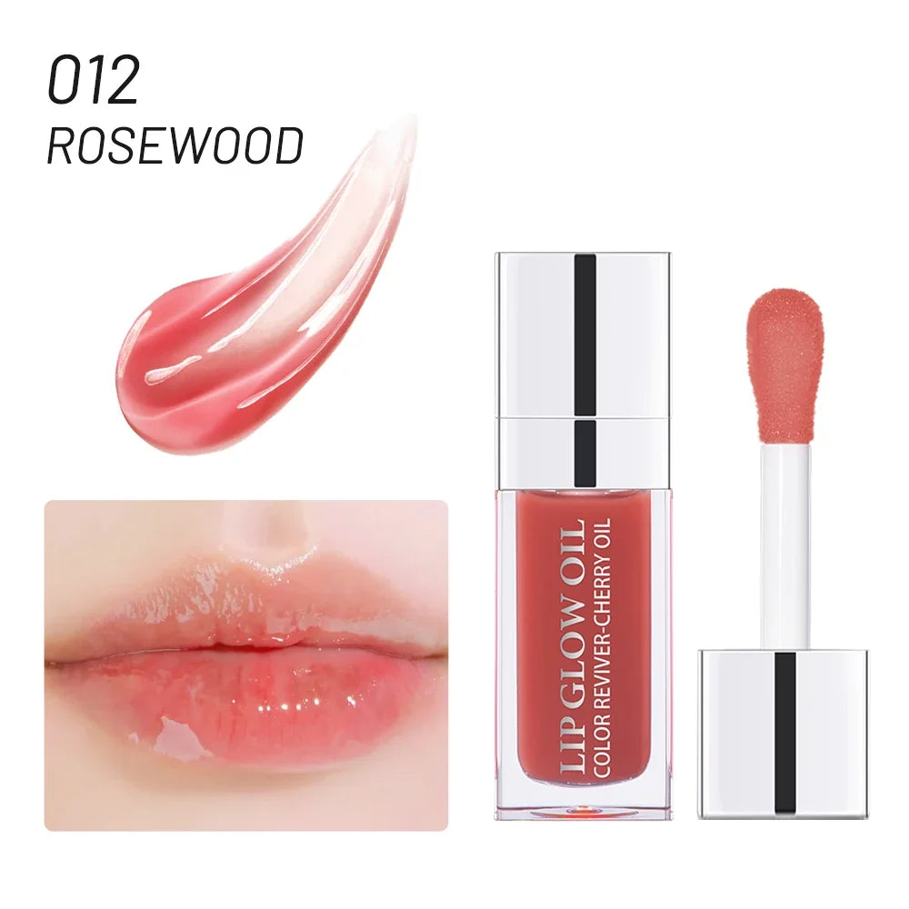 Crystal Jelly Lip Glow Oil - 6ml Moisturizing Plumping Gloss