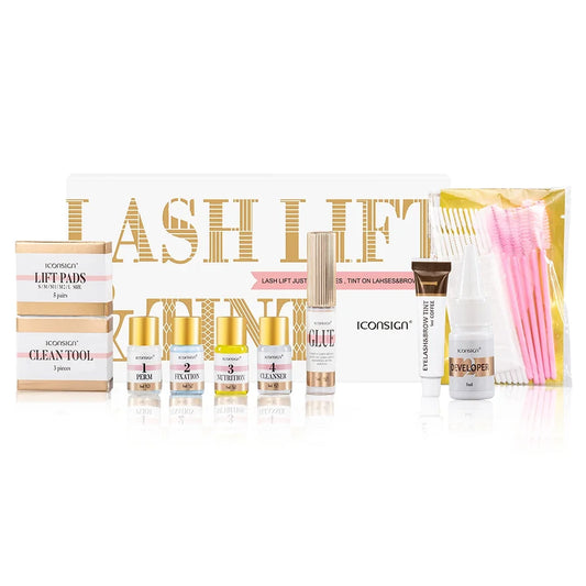 ICONSIGN Lash Lift and Tint Kit - Eyelash Perm and Brow Dye Kit