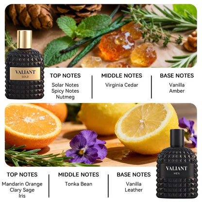 3.4 Fl Oz Men's and Women's Eau De Parfum ,Mandarin Orange, Orange Blossom & Bergamot Fragrance. Perfect for Christmas gifts