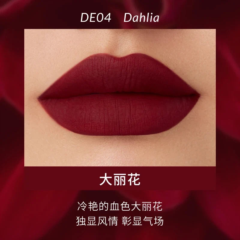 Kaleidos Lipstick Lip Cream Matte Velvet Nude Colours Lip Mud Waterproof Lip Gloss Long Lasting Lip Stain
