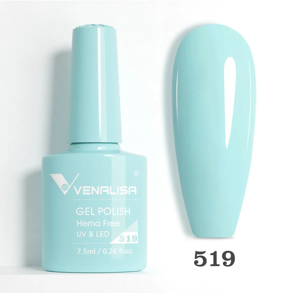 Venalisa HEMA TPO FREE Nail Gel Polish Glitter Gorgeous Full Coverage Soak Off UV LED French Nail Jelly Pink Nude Collection