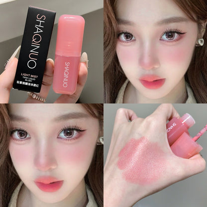 Light Blush Liquid SHAQINUO Moisturizing Mirror Vitality Moisturizing Whitening Brightening Natural Rouge