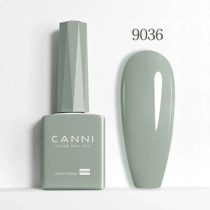 CANNI Hema Free Nail Gel Polish Fall Color Collection Semi Permanent Diamong Long Wear Top Coat Red Gorgeous JellyNude Color 9ml