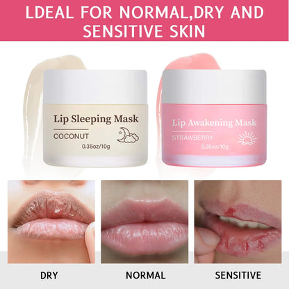 Collagen Nourishing Lip Mask Lip Care Moisture Essence Firming Moisturizing Labial Gel Patch Lips Pad Patches Lip Gloss Mask 4PC