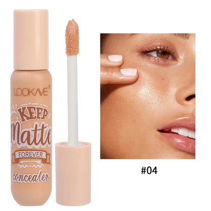 Waterproof Matte Liquid Concealer Cream Makeup Moisturizing Cover Acne Dark Circles Foundation Modify Face Contouring Cosmetics
