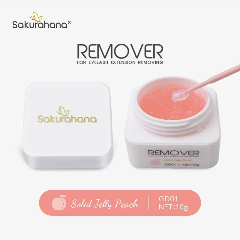 SAKURAHANA Eyelash Glue Remover Remover Gel Cream Korea Professional No Stimulation Remover Makeup Lash Glue Remover Cream