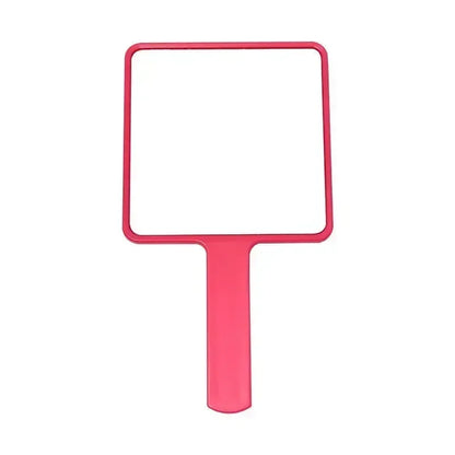 Eyelash Extension Handheld Makeup Mirror Square Makeup Vanity Mirror with Handle Hand Mirror SPA Salon Compact Mirrors