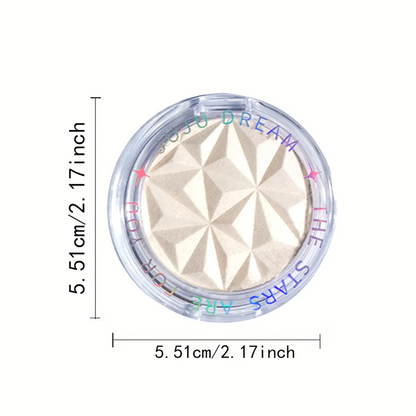 Shimmer Glow Highlighter – 2-Color Palette for Radiant Skin, Brighten & Contour, Festival & Party Makeup, Long-Lasting Shine