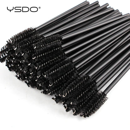 5/50 Pcs Eye Lash Brushes Eyebrow Brush False Eyelashes Extension Tools Mascara Wands Applicator Spoolers Lashes Cosmetic Tool