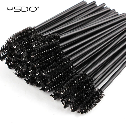 5/50 Pcs Eye Lash Brushes Eyebrow Brush False Eyelashes Extension Tools Mascara Wands Applicator Spoolers Lashes Cosmetic Tool