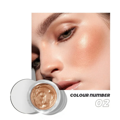 9 colors of liquid highlighter, waterproof  and not easy to fade, multi-functional, cheeks & eyes & face & lips & body