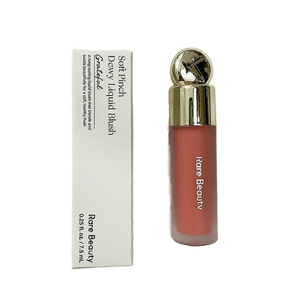 11 Color Matte Liquid Powder Blusher, Lip and Cheek Dual-Use Powder Blusher, Low Saturation, Natural Moisturizing Facial Makeup