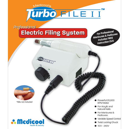 MEDICOOL'S TURBO FILE II - POWERFUL 30,000RPM MOTOR