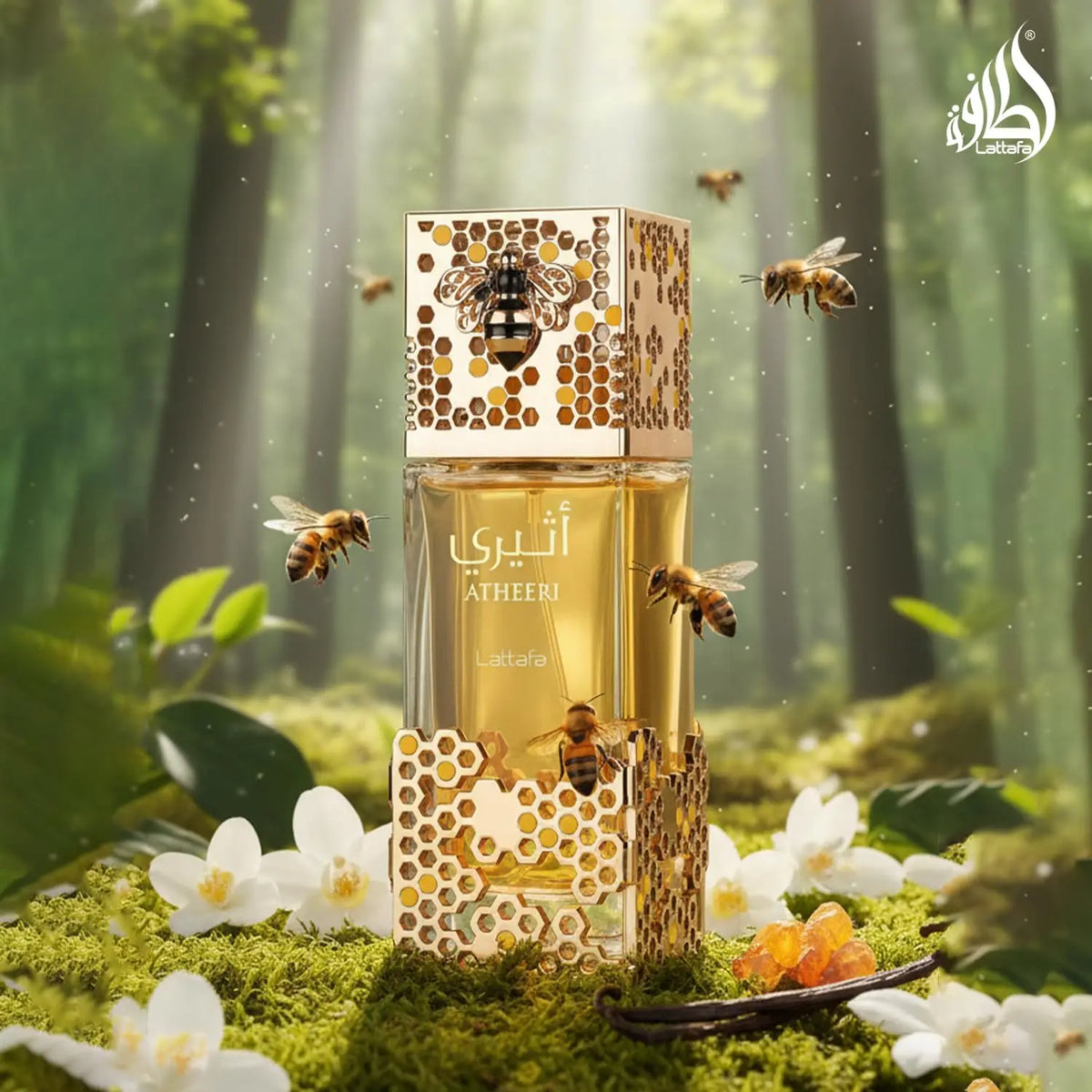 Lattafa Atheeri Unisex Eau De Toilette Spray 3.4 Oz / 100 Ml Long Lasting Fragrance for Men And Women