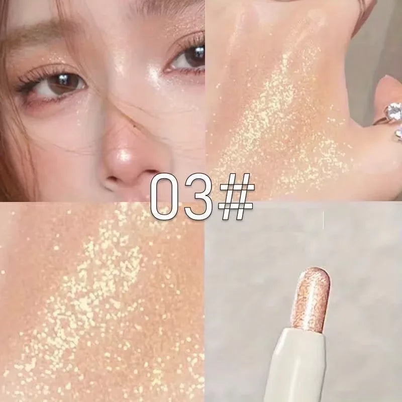 Hisyi 2-in-1 Lying Silkworm Eyeliner & Highlighter Pen