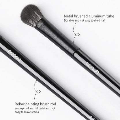6PCS Eyes Makeup Brushes Set Professional Soft Contouring Eyeshadow Eyeliner Eyebrow Brush Women Facial Beauty Cosmetic Tool